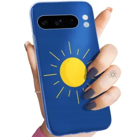 etui-do-google-pixel-8-pro-wzory-slonce-planety-sun-obudowa-pokrowiec-case