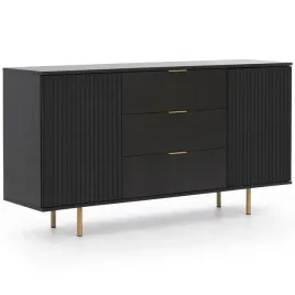 nowoczesna-komoda-belio-na-nozkach-do-salonu-czarna-ryflowana-150-cm