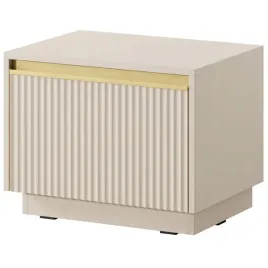 stolik-nocny-wiszacy-bezowy-ryflowany-gold-54-cm-zloty-uchwyt