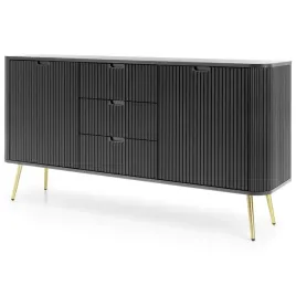 komoda-do-sypialni-na-nozkach-ryflowana-nole-ksz-168-cm-czarny-zlote-nogi