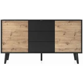 komoda-czarna-nowoczesna-do-salonu-ovo-ksz154-dab-artisan