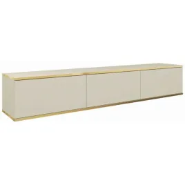 szafka-rtv-wiszaca-bezowa-glamour-175-cm-zlote-wstawki