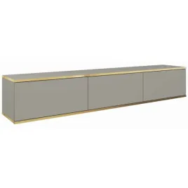 szafka-rtv-wiszaca-szara-glamour-175-cm-zlote-wstawki