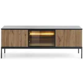 nowoczesna-szafka-rtv-pod-telewizor-154-cm-royal-rtv154-czarny-dab-wotan