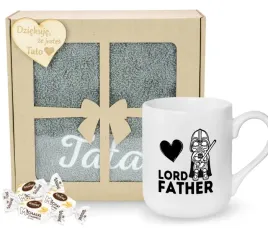 zestaw-prezentowy-na-dzien-ojca-recznik-kubek-dla-taty-lord-father-wzory