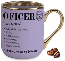 kubek-fioletowy-elegant-na-prezent-upominek-dla-oficera-imie