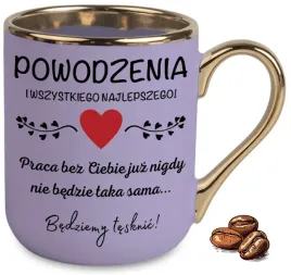 kubek-fioletowy-elegant-powodzenia-bedziemy-tesknic-na-odejscie-z-pracy