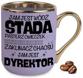 kubek-fioletowy-elegant-jam-jest-wodz-stada-jam-jest-dyrektor-na-prezent