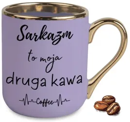 kubek-fioletowy-elegant-sarkazm-to-moja-druga-kawa-na-smieszny-prezent