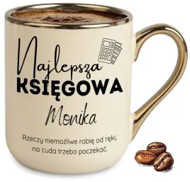 kubek-bezowy-elegant-na-prezent-upominek-dla-najlepszej-ksiegowej-imie
