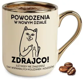 kubek-bezowy-elegant-powodzenia-w-nowym-dziale-zdrajco-dla-kolegi-z-pracy