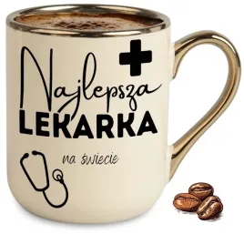 kubek-bezowy-elegant-najlepsza-lekarka-na-swiecie-na-prezent-upominek-wzory