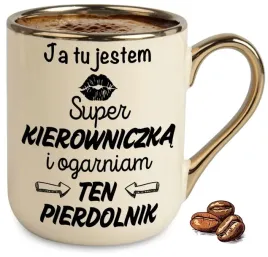 kubek-bezowy-elegant-ja-tu-jestem-super-kierowniczka-na-prezent-upominek