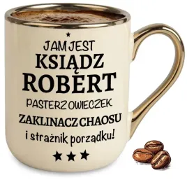 kubek-bezowy-elegant-jam-jest-ksiadz-wlasne-imie-na-prezent-upominek