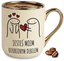 kubek-bezowy-elegant-jestes-moim-ulubionym-debilem-na-prezent-duzy-wybor