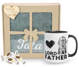 zestaw-prezentowy-na-dzien-ojca-dla-taty-recznik-kubek-czarny-lord-father
