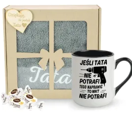 zestaw-prezentowy-na-dzien-ojca-recznik-czarny-kubek-dla-najlepszego-taty