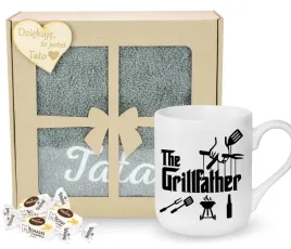 zestaw-prezentowy-na-dzien-ojca-recznik-kubek-dla-taty-grillfather-wzory