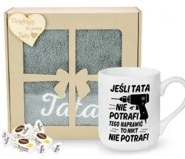 zestaw-prezentowy-na-dzien-ojca-recznik-kubek-dla-taty-wzory