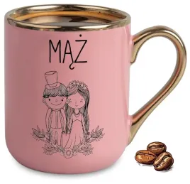 kubek-elegant-rozowy-na-prezent-dla-meza-wzory