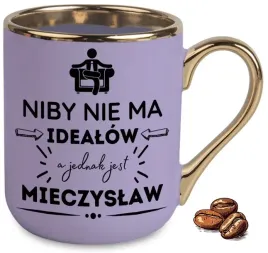 kubek-fioletowy-elegant-na-prezent-niby-nie-ma-idealow-wlasne-imie