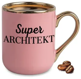 kubek-elegant-rozowy-na-prezent-dla-super-architekta-wzory