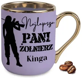 kubek-fioletowy-elegant-na-prezent-dla-najlepszej-pani-zolnierz-imie