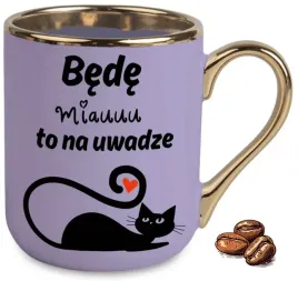kubek-fioletowy-elegant-na-prezent-bede-cie-miau-na-uwadze-wzory