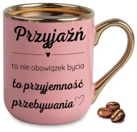 kubek-elegant-rozowy-na-prezent-przyjazn-wzory