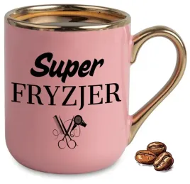 kubek-elegant-rozowy-na-prezent-dla-super-fryzjera-wzory