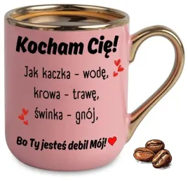 kubek-elegant-rozowy-na-prezent-kocham-cie-wzory