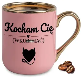 kubek-elegant-rozowy-na-prezent-smieszny-kocham-cie-upominek-wzory