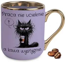 kubek-fioletowy-elegant-na-prezent-praca-nie-ucieknie-a-kawa-wystygnie