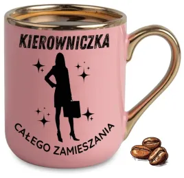 kubek-elegant-rozowy-na-prezent-kierowniczka-calego-zamieszania-wzory