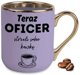 kubek-fioletowy-elegant-na-prezent-teraz-oficer-strzeli-sobie-kawke-wzory