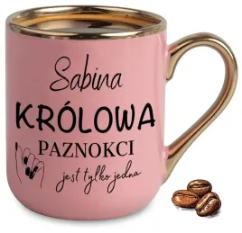 kubek-elegant-rozowy-na-prezent-dla-krolowej-paznokci-imie-wzory