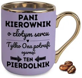 kubek-fioletowy-elegant-na-prezent-dla-pani-kierownik-o-zlotym-sercu