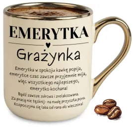 kubek-bezowy-elegant-na-wyjatkowy-prezent-dla-emerytki-wlasne-imie-wzory