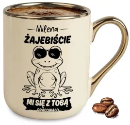 kubek-bezowy-elegant-imienny-zajebiscie-mi-sie-z-toba-pracowalo-wzory