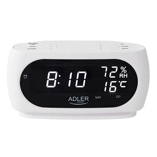 budzik-adler-ad-1186-white-stan-nowy
