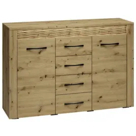 komoda-ml-meble-artis-138-cm-4-drzwi-4-szuflady-dab-artisan-matowa