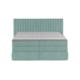 lozko-kontynentalne-160-dwuosobowe-do-sypialni-minola-turkusowe-materac