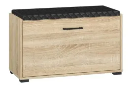 szafka-na-buty-ml-meble-caro-80-cm-z-siedziskiem-jasny-dab-czarna
