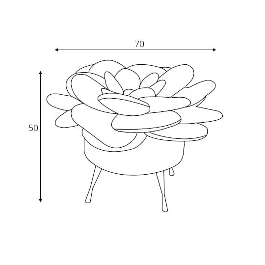 pufa-flower-turkusowy