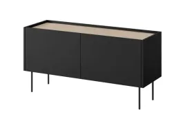 szafka-rtv-bogart-desin-120-cm-2-drzwi-1-szuflada-czarny-mat-stojaca