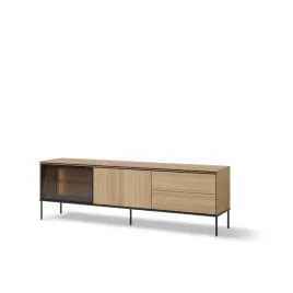 szafka-lenart-visso-197-cm-dab-linearny-z-oswietleniem-na-nozkach