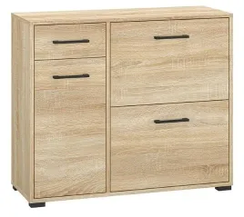 szafka-na-buty-ml-meble-caro-90-cm-z-szuflada-dab-sonoma-jasna-uchylna