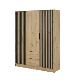 szafa-trzydrzwiowa-piaski-nelly-155x51x200-cm-dab-artisan-2-szuflady