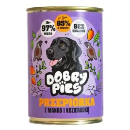 mokra-karma-dla-psa-dobry-pies-przepiorka-mango-kozieradka-400g