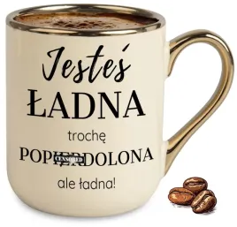 kubek-bezowy-elegant-jestes-ladna-troche-popierd-lona-na-smieszny-prezent